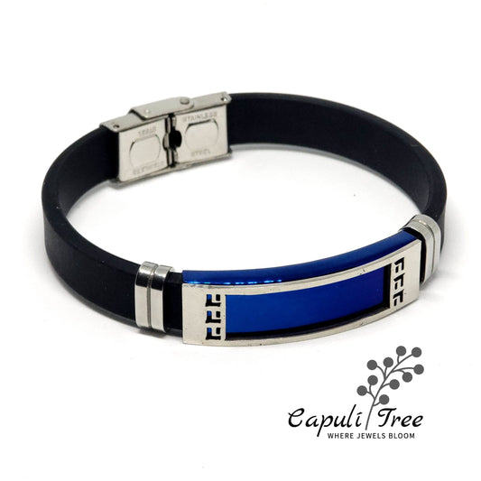 Blue & Silver Bracelet